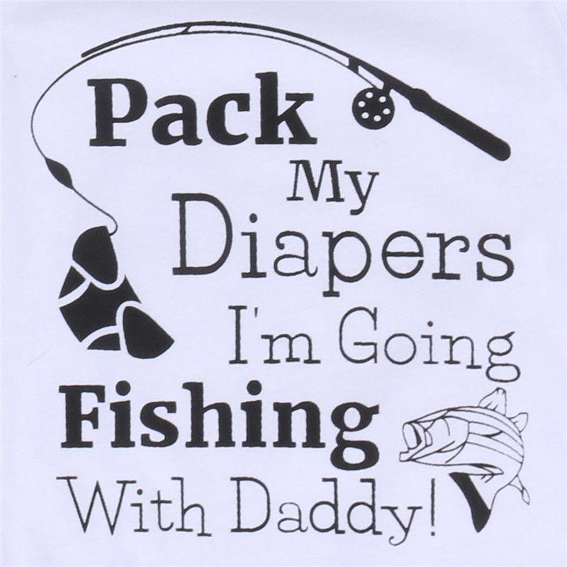 Pack My Diapers I'm Going Fishing With My Uncle Instant Digital